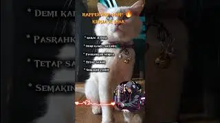 RAPPER HIP-HOP 🔥 KERJA & DOA , VIDEO KUCING #rapper#hiphop #musik#videokucing