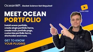 🏩 Ocean Portfolio: Showcase Your Work, Services, Business Offer or Just About Anything