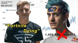 Ninja vs Tfue How Much Money Are They Making in 2019 (Fortnite Dying)