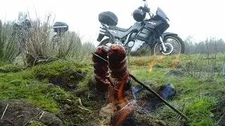 Honda Transalp XL600v vs BMW F650 GS - Snack