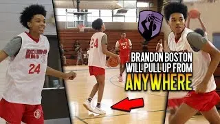 Brandon Boston Jr HAS NO CHILL!! 5-Star SG will Pull Up From ANYWHERE! Unreleased RW Exclusive Run 2