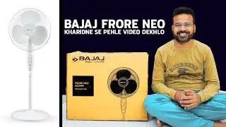 Bajaj Frore Neo Pedestal Fan Review in Hindi