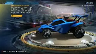 ROCKET LEAGUE ITEM SHOP - Black Dire Wolf Exotic Wheels - 05.12.20