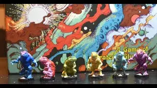 Painting Cosmic Frog Minis