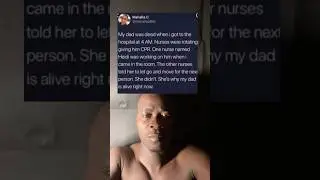 Hero Nurse That saved dad 🥺 #kindness