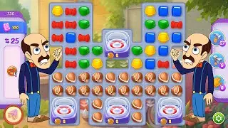 Homescapes - Level 735 Hard Level No Boosters Gameplay Walkthrough - New Update
