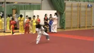 Hong Kong wushu 2009 children Gunshu