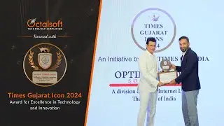 Octalsoft Honored with Times Gujarat Icon 2024 Award for Excellence in Technology and Innovation