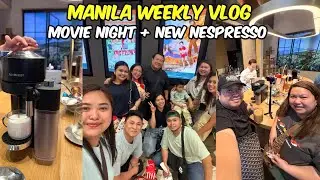 January 1st week vlog | MMFF Movie Date & Buying a Nespresso! 🇵🇭