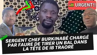 TOGO: ASSASINAT DE IB TRAORE TEMOIGNAGE INEDIT DU SERGENT CHEF UN AUTRE COMPLICE CHARGE PAR FAURE