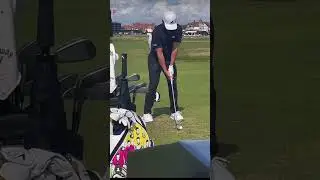 Xander Shaufele iron swing face on British open #golf #britishopen #xanderschauffele