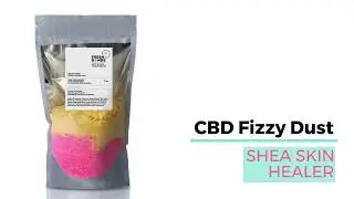 CBD bath fizzy dust Skin Healer by fresh bombs