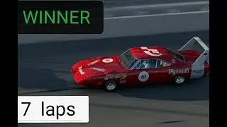 Gran Turismo 7----Plymouth Superbird '70 ---- Daily Race Daytona Tri-Oval ---victory---7laps+onboard
