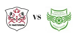 1e wedstrijd FC Amsterdam o13 -  V.V Spijkenisse o13