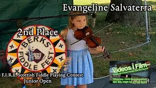 A Big Win At Berk Fiddle Fest's Scottish Fiddle Playing Contest!