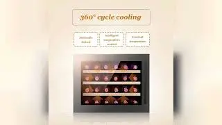 Review: Beverage Refrigerator and Cooler Mini Glass Door Fridges Soda Beer Or Wine Small Drink...