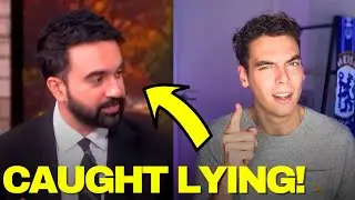 I caught Zohran Mamdani LYING on live TV (we have receipts!)