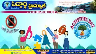 NO BAG DAY activities in siddardha high school mutukula #nobagdayactivity #nobagday #activities