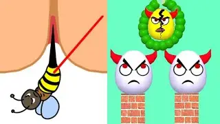 Biggest Gameplay DRAW LINE TO SMASH PUZZLE vs TRICKY BRAIN STORY: Help Me, Trailer Videos,Part#174.