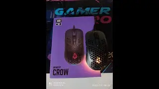 UNBOXING MOUSE MANCER CROW #pichau @pichauinfo @Mancer