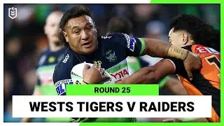 NRL Highlights | NRL Wests Tigers v Canberra Raiders | Round 25, 2022 | Full Match Replay
