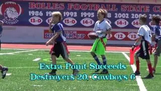 Destroyers u10 Flag Football Championship Spring 2016 - Jacksonville, FL (Bolles campus)
