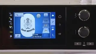 Embroidery tutorial: editing designs with the B 500, B 535, B 540, B 570 QE and B 590