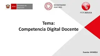 COMPETENCIA DIGITAL DOCENTE