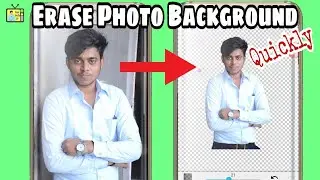 How to Erase background on Android | Remove photo Background easily | Background eraser tutorial...