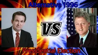 Alternate History 1996 Election- Pat Buchanan vs President William Clinton (Ross Perot still runs)