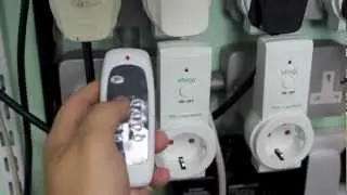 Efergy Easy-Off Mains Remote Control Safety Sockets (3 pack) - EURO FITTING