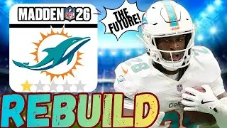 Я воссоздал команду «Майами Долфинс» в Madden 26.
