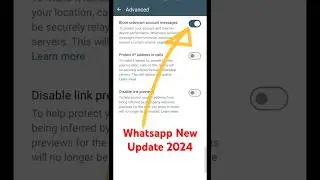 Block Unknown Whatsapp Message । অজানা মেসেজ ব্লক
