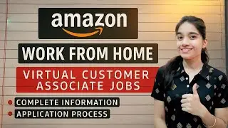 Amazon Virtual Customer Support Job 2025 | Work  From Home Jobs | Amazon remote jobs ||Edudivi