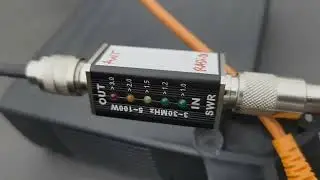 #0567 Medidor de ROE de 5 LED, HF de 3 a 30 MHz, 5-LED SWR Meter, revisi&oacute;n, desempe&ntilde;o, XQ2CG