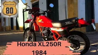 Honda XL250R Motos Cl&aacute;ssicas 80