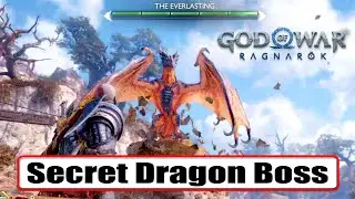 God of War Ragnar&ouml;k | Secret Dragon Boss | The Everlasting Location