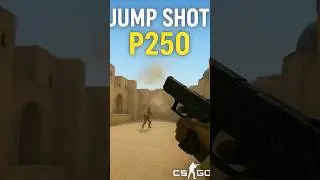 P250 Jump Shot😮&zwj;💨 #csgo #cs2 #counterstrike #jumpshot #dust2