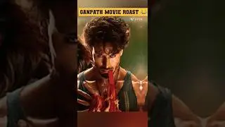 Ganapath Teaser Roast By Public And Reaction 😂 | By Abhijeet #shorts