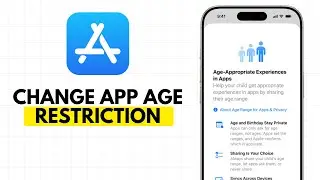 How To Change App Age Restriction On iPhone - Step By Step (2025)
