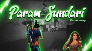 Param Sundari beat Sycn | Free fire beat sync montage | Param Sundari beat sycn free fire