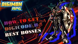 Digimon RPG Online - How To Get Digicode H: Best Bosses (ENG SUB)