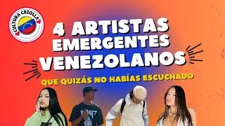 4 ARTISTAS EMERGENTES VENEZOLANOS  ( @yarge , @jeinavar , @Soybranco_, @maaaaaaaaaarco )