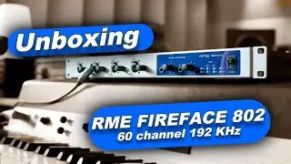 RME FIREFACE 802 ⚡  USB & FIREWIRE INTERFACE  UNBOXING & FIRST IMPRESSION ⚡ MUSIC VIISHAL PRODUCTION
