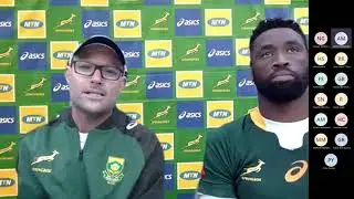 Springbok coach Jacques Nienaber on wanting to build momentum into 2022