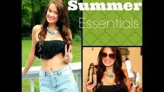 Summer Must Haves! ☼ ♡ Drugstore Makeup, Fashion, Self Tanner & More!