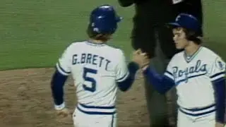 WS1980 Gm3: Brett crushes a solo homer in the 1st