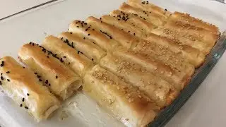 Baklava Cheese Fingers - طريقة عمل أصابع البقلاوة بالجبنة