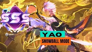 SSS Rating As easy As playing Yaria | Honor of Kings Yao Ranked Gameplay in Global