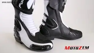 Boty na motorku Forma Freccia černo b&iacute;l&eacute;